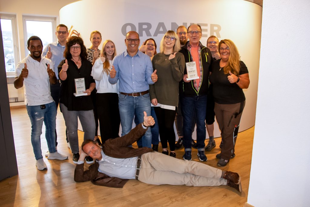Mitarbeiterfoto zur Auszeichnung TOP Arbeitgeber