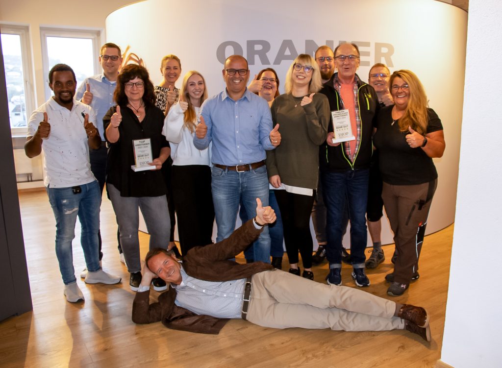 Mitarbeiterfoto zur Auszeichnung TOP Arbeitgeber