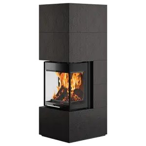ORANIER Heizkamin Club Tre Sintered Stone Schiefer