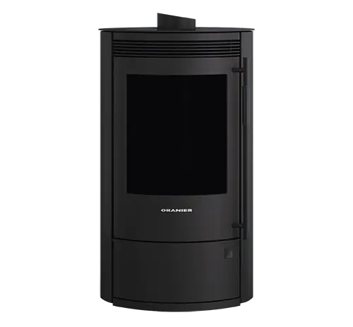Kaminofen Arktis 7 Stahl Schwarz pureBLACK nicht brennend
